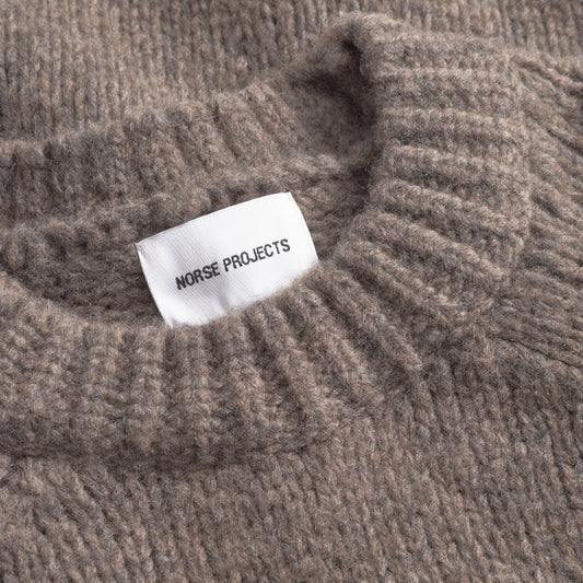 Birger Wool Raglan - Walnut