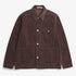 Folke Wide Corduroy Chore Jacket - Espresso