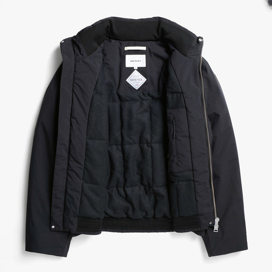Kastrup Gore-Tex Windstopper Bomber Jacket - Black