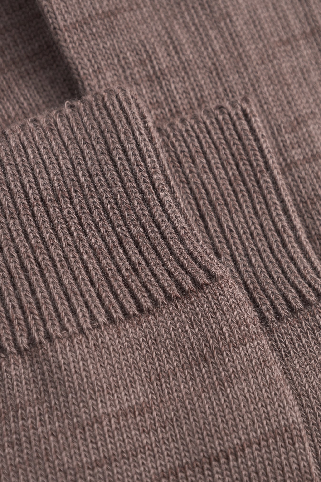 Bjarki Heavy Cotton Twist Sock - Mahogany