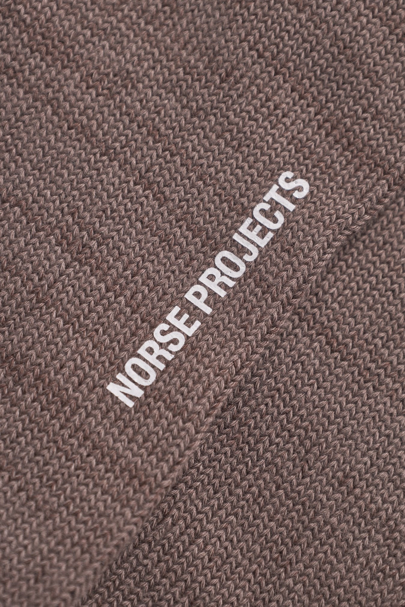 Bjarki Heavy Cotton Twist Sock - Mahogany