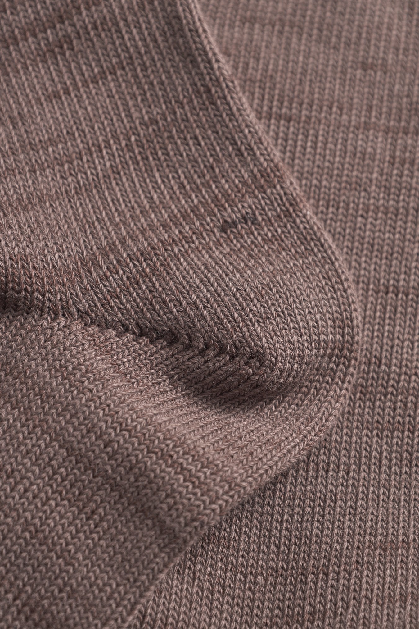 Bjarki Heavy Cotton Twist Sock - Mahogany