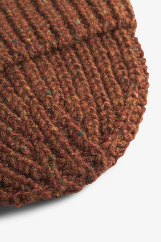 Daniel Donegal Rib Beanie - Ginger