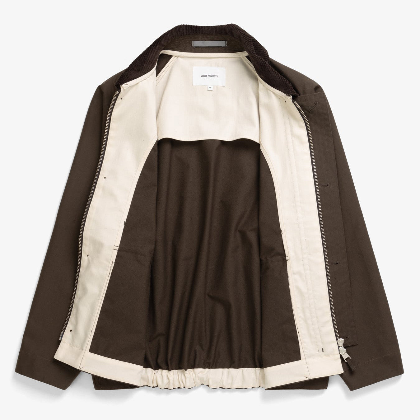 Holmen Wax Raglan Light Jacket - Delicioso Brown