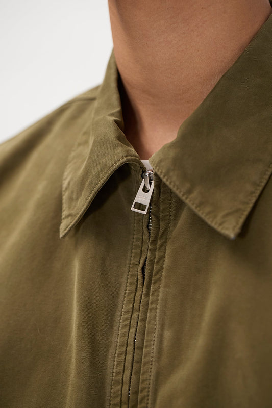 Raabjerg Canvas Jacket - Olive Night
