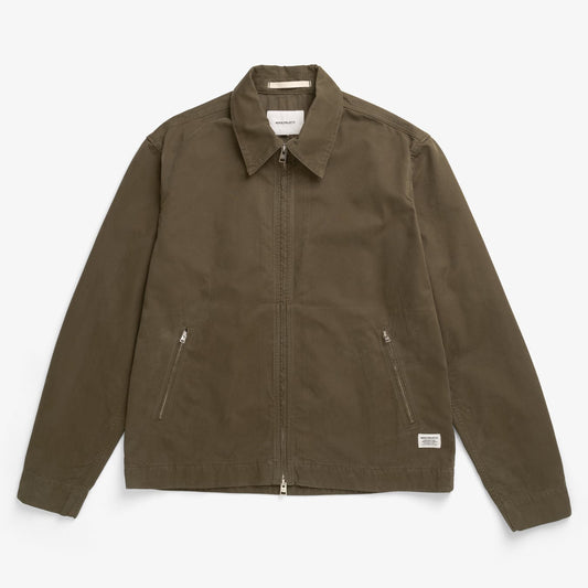 Raabjerg Canvas Jacket - Olive Night
