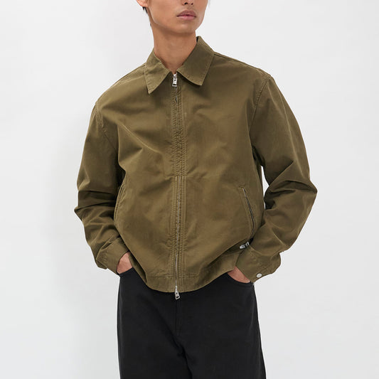 Raabjerg Canvas Jacket - Olive Night