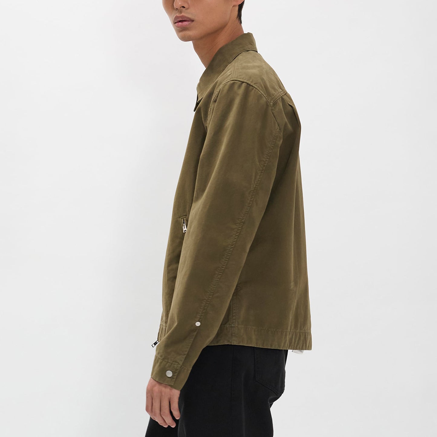 Raabjerg Canvas Jacket - Olive Night