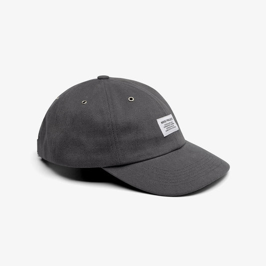 Bull Twill Denim 6-Panel Cap - Graphite