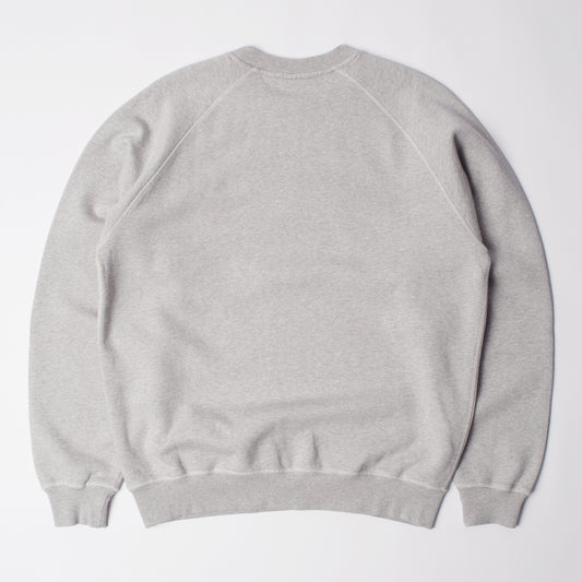 Drunk parent crew neck sweatshirt - Heather Grey