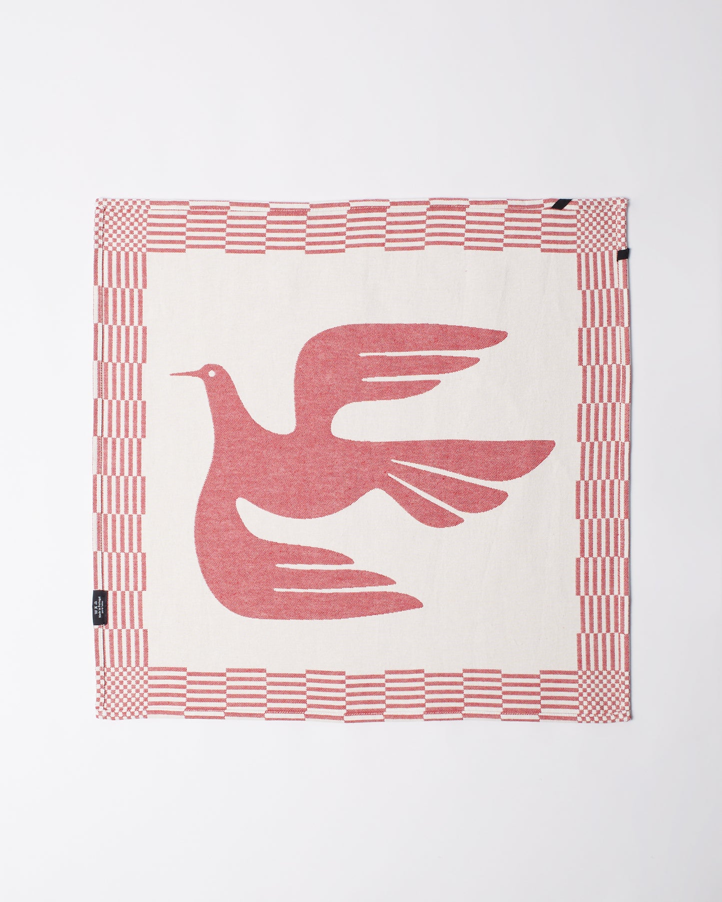 Infinite kitchen bird towel set - Red