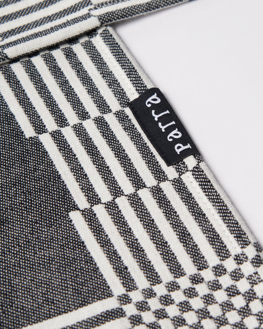 Infinite kitchen bird towel set - Black