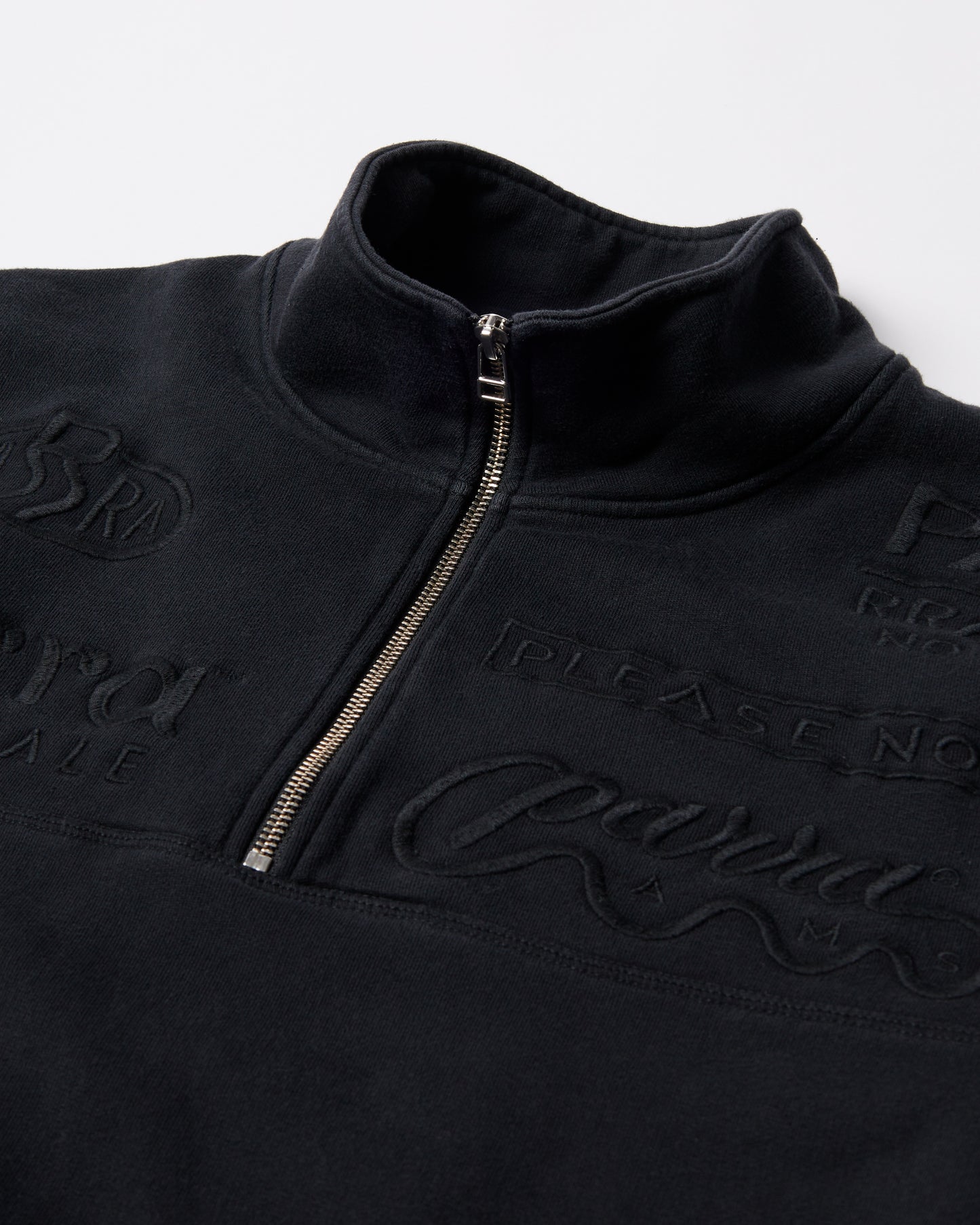 Media training quarter zip pullover - Black