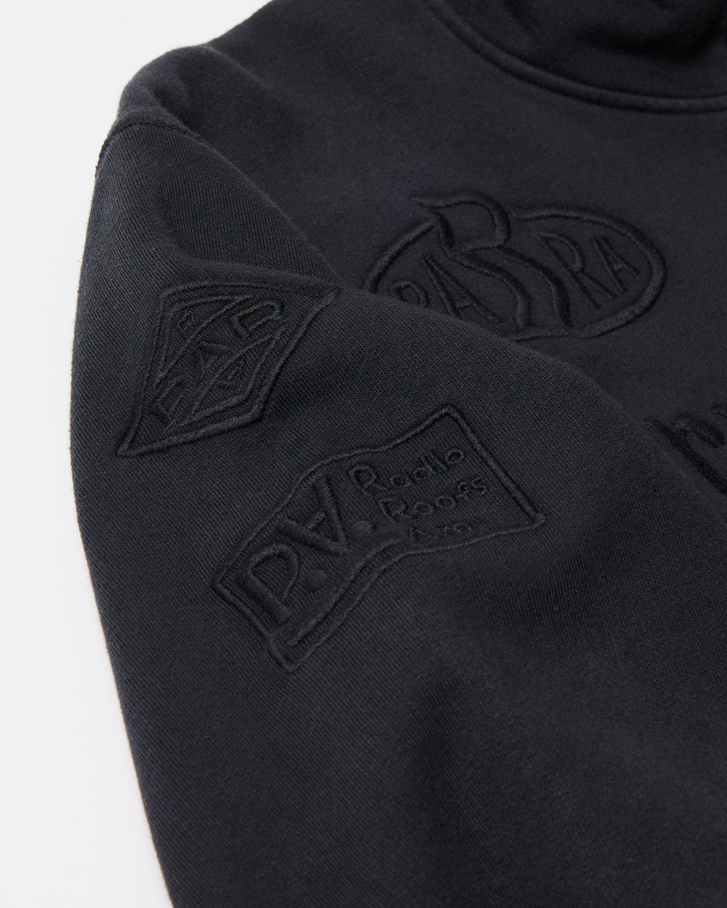 Media training quarter zip pullover - Black