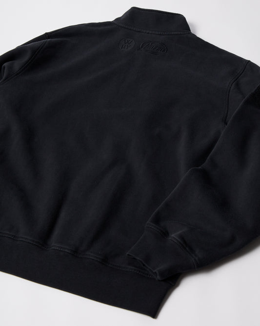 Media training quarter zip pullover - Black