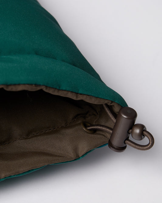 Protect the sun reversible puffer jacket - Brown