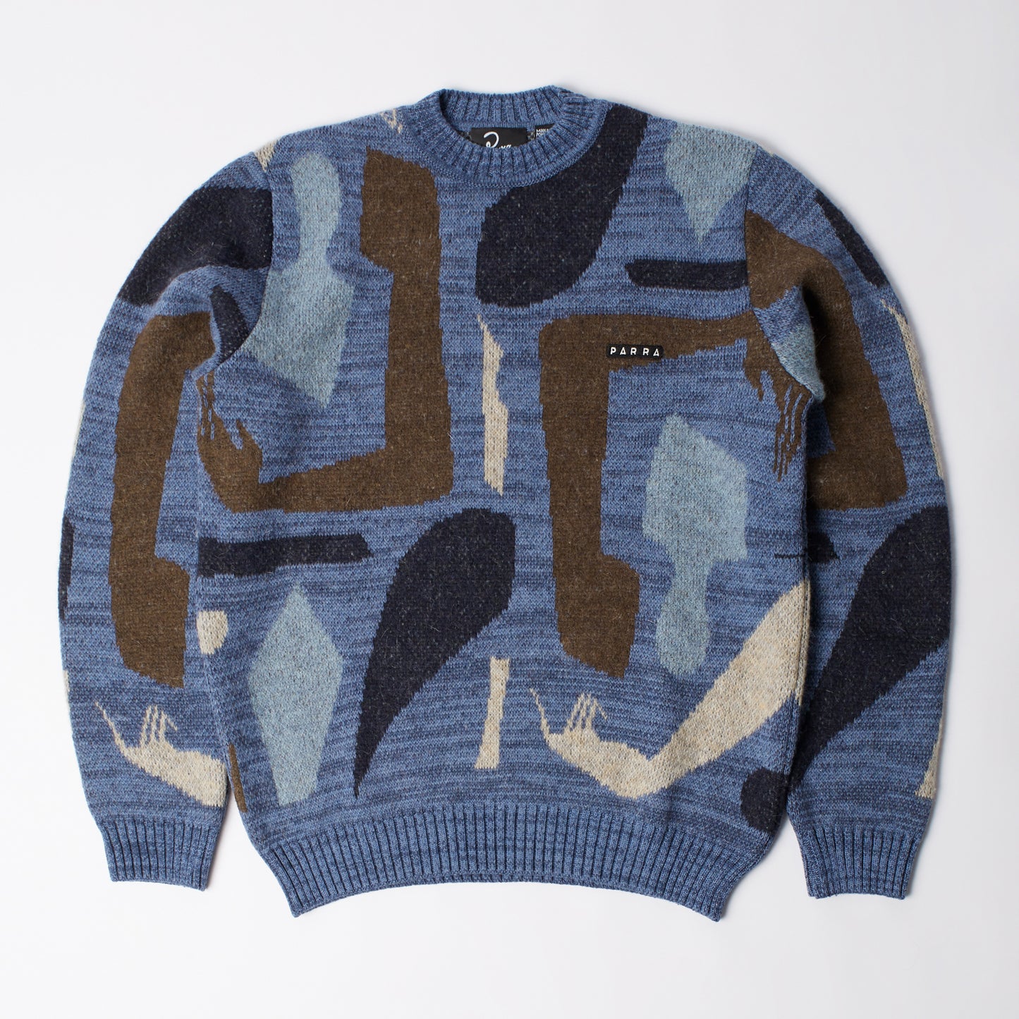 Detached knitting pullover - Blue