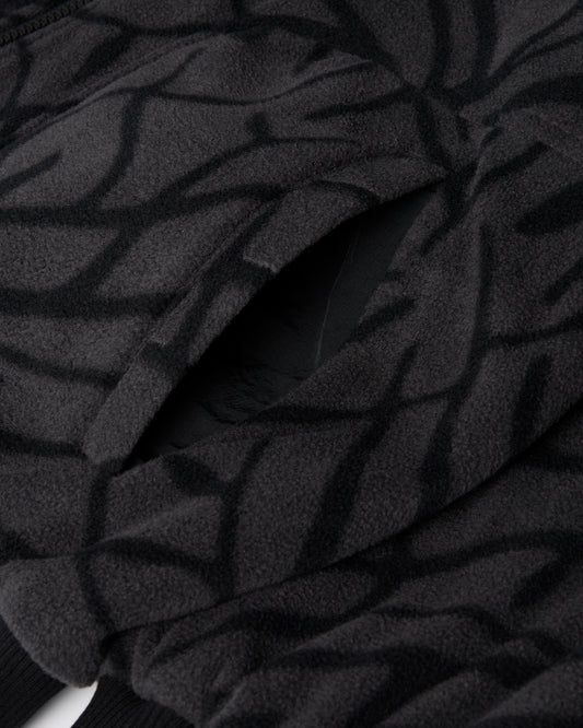 Loners Only Fleece Jacket - Black