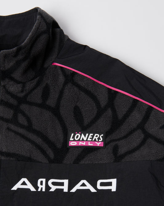 Loners Only Fleece Jacket - Black
