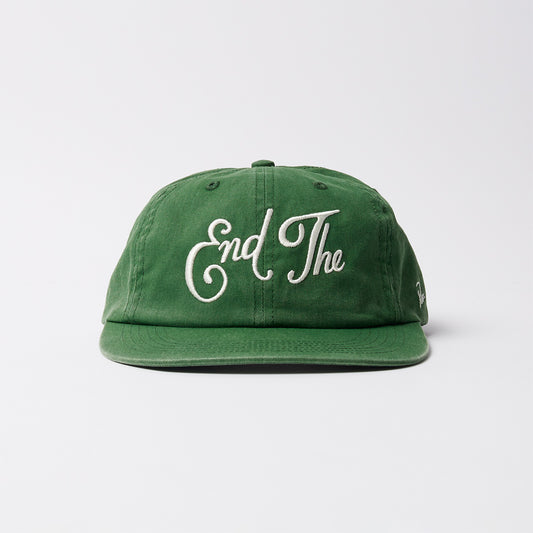 End the 6 Panel Hat - Green