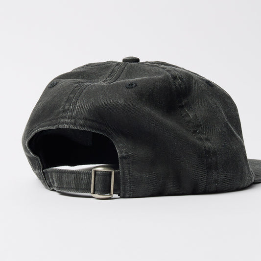 End the 6 Panel Hat - Black