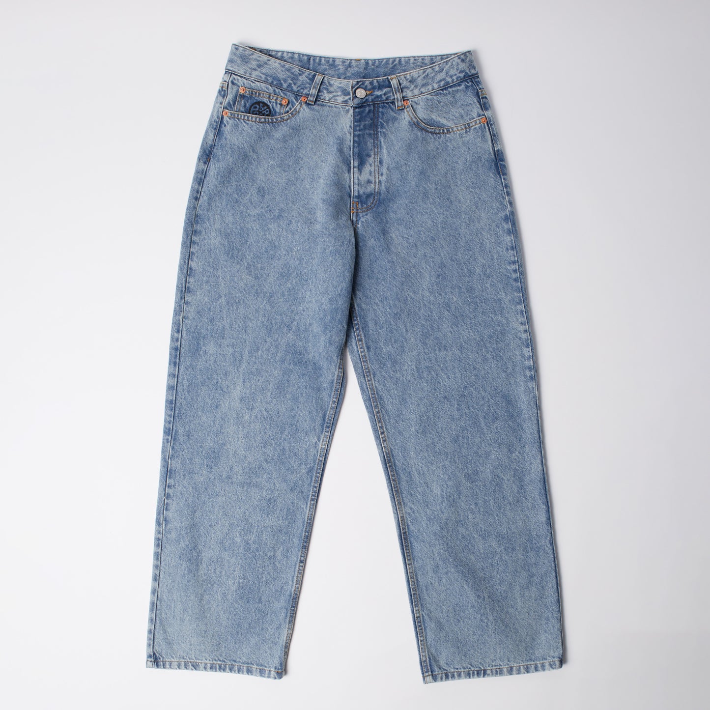 Washed Up Jeans - Washed Blue