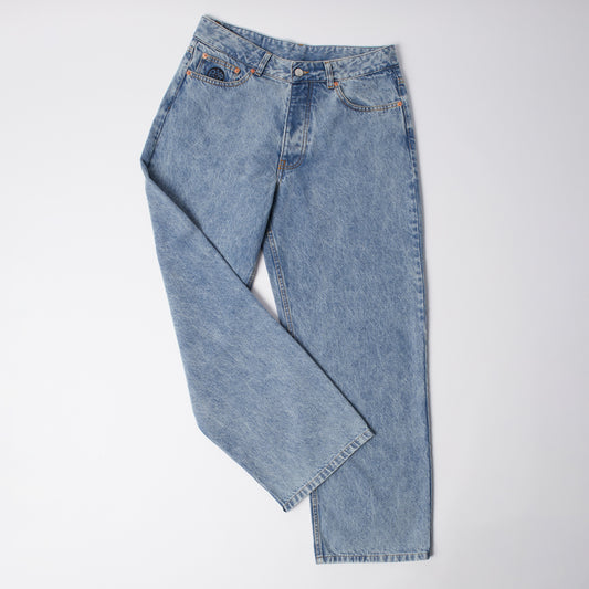 Washed Up Jeans - Washed Blue