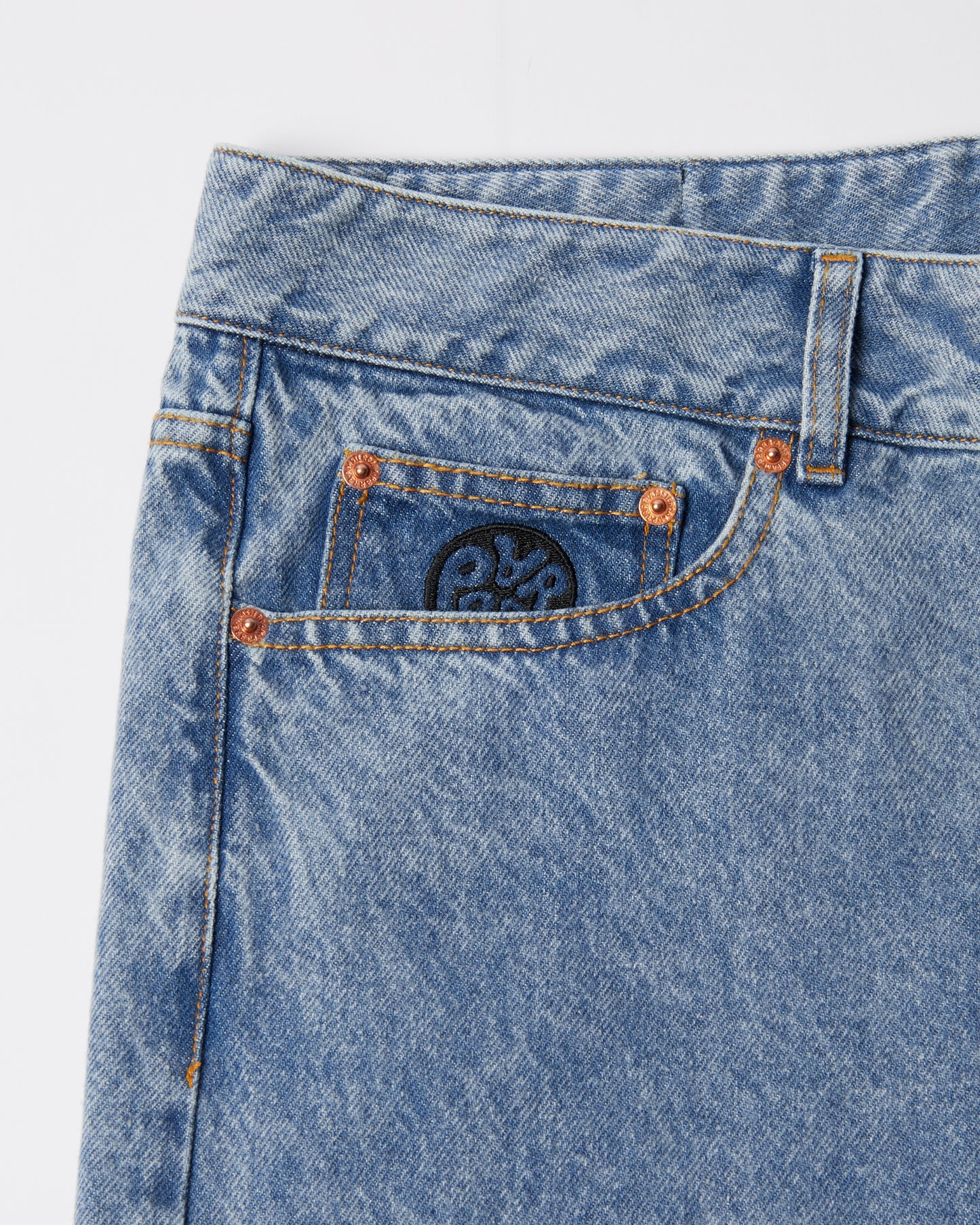 Washed Up Jeans - Washed Blue