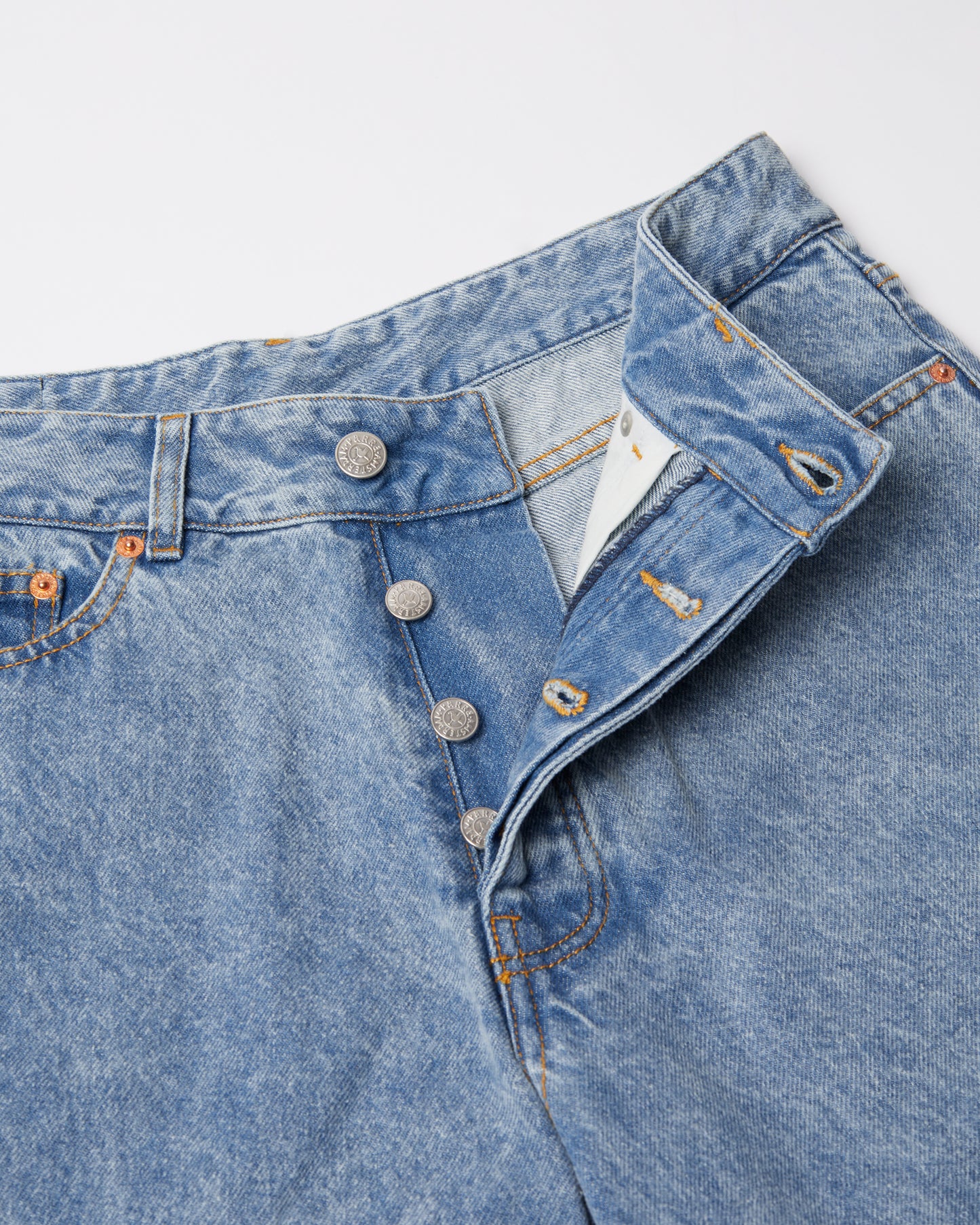 Washed Up Jeans - Washed Blue