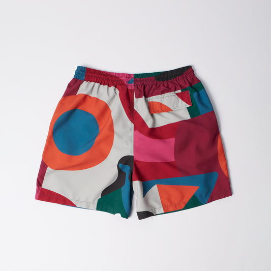 Ball to the Face Swim Shorts - Multi