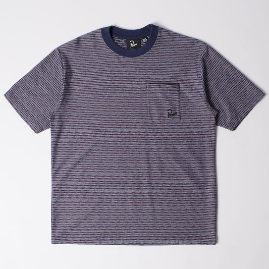 Crooked Stripe T-Shirt - Blue