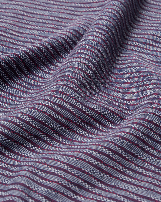 Crooked Stripe T-Shirt - Blue