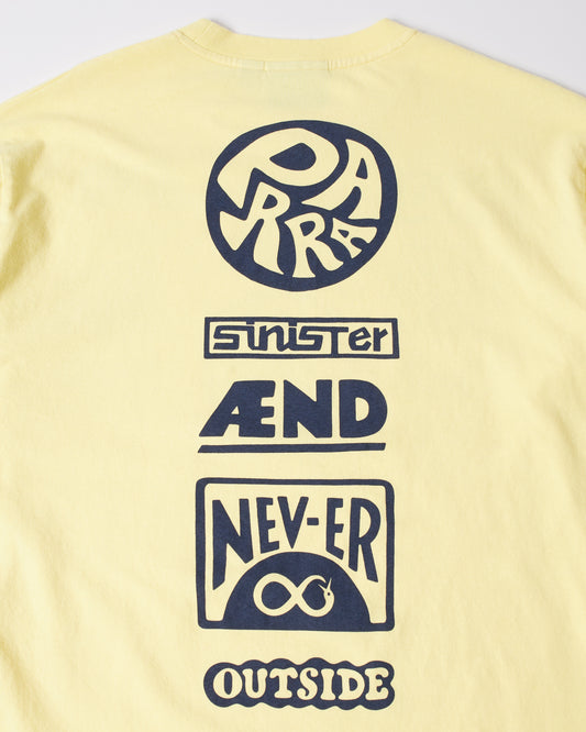 Never Sinister Long Sleeve T-Shirt - Yellow