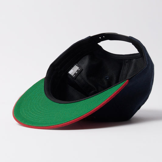 Ball Sports 6 Panel Hat - Blue