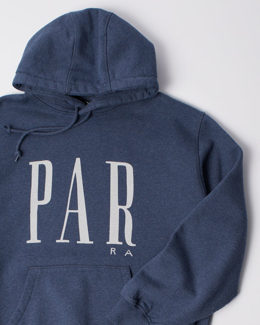 Gapped Hooded Sweatshirt - Blue