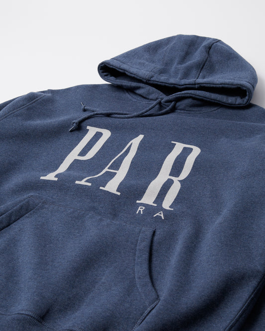 Gapped Hooded Sweatshirt - Blue