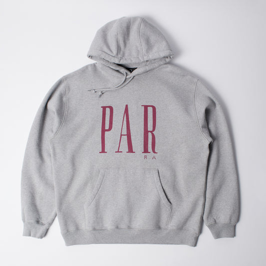 Gapped Hooded Sweatshirt - Grey