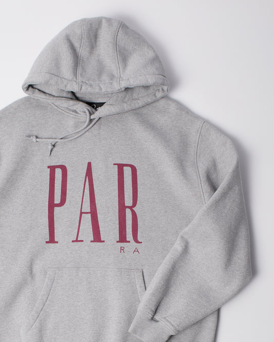 Gapped Hooded Sweatshirt - Grey