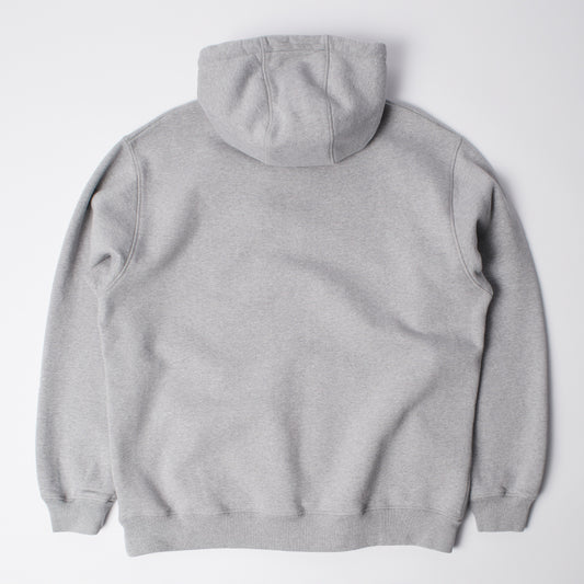 Gapped Hooded Sweatshirt - Grey