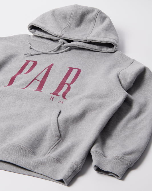 Gapped Hooded Sweatshirt - Grey