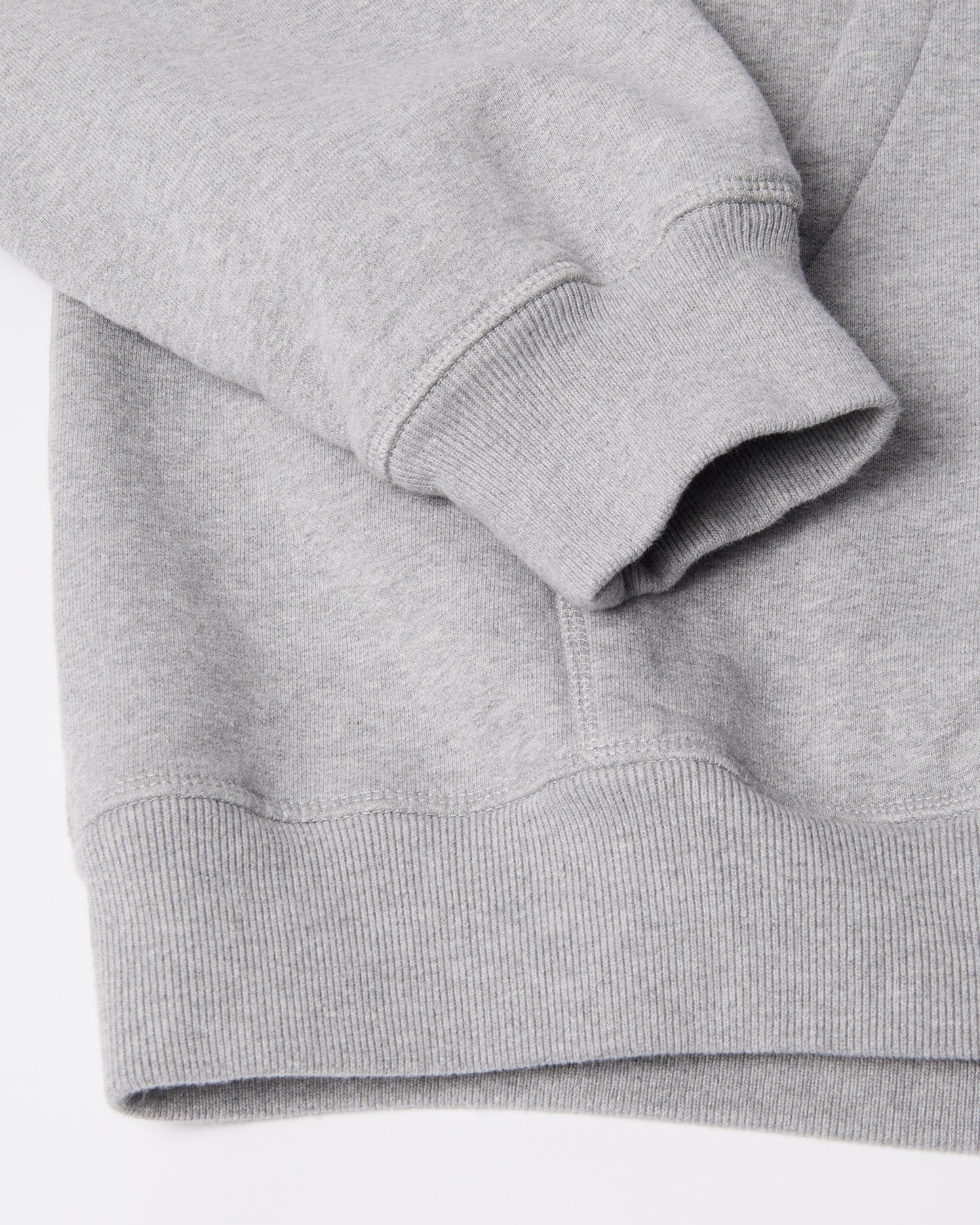 Gapped Hooded Sweatshirt - Grey