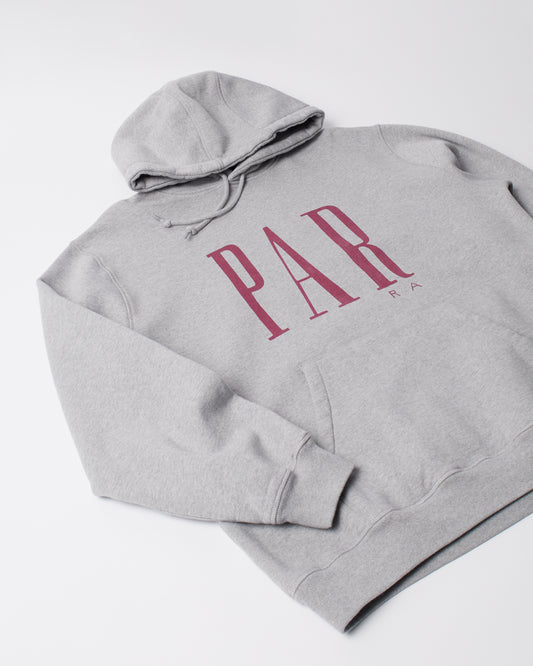 Gapped Hooded Sweatshirt - Grey
