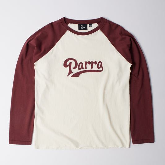 Baller of the Based Raglan Long Sleeve T-shirt - Dark Red