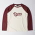 Baller of the Based Raglan Long Sleeve T-shirt - Dark Red