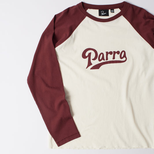 Baller of the Based Raglan Long Sleeve T-shirt - Dark Red