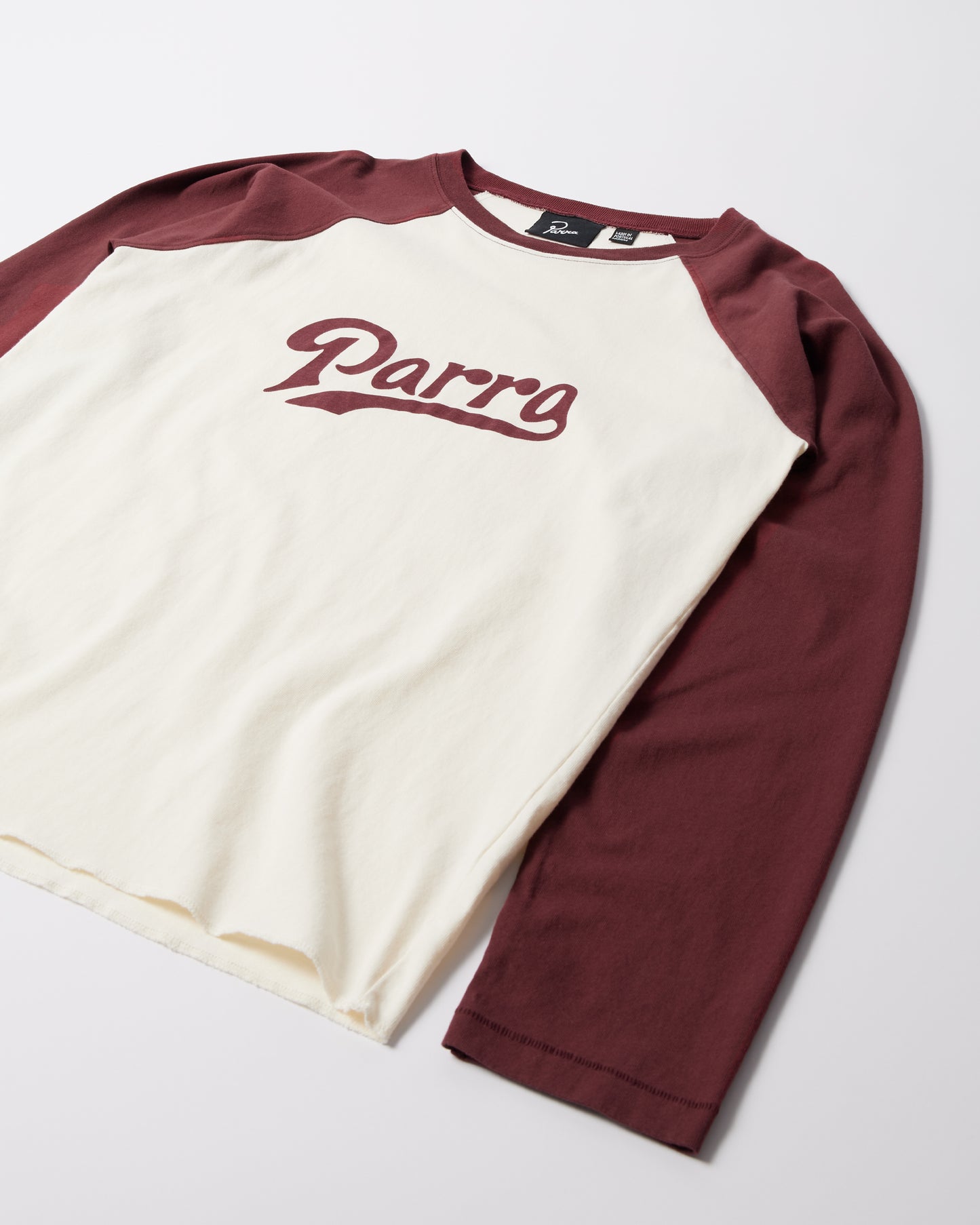 Baller of the Based Raglan Long Sleeve T-shirt - Dark Red