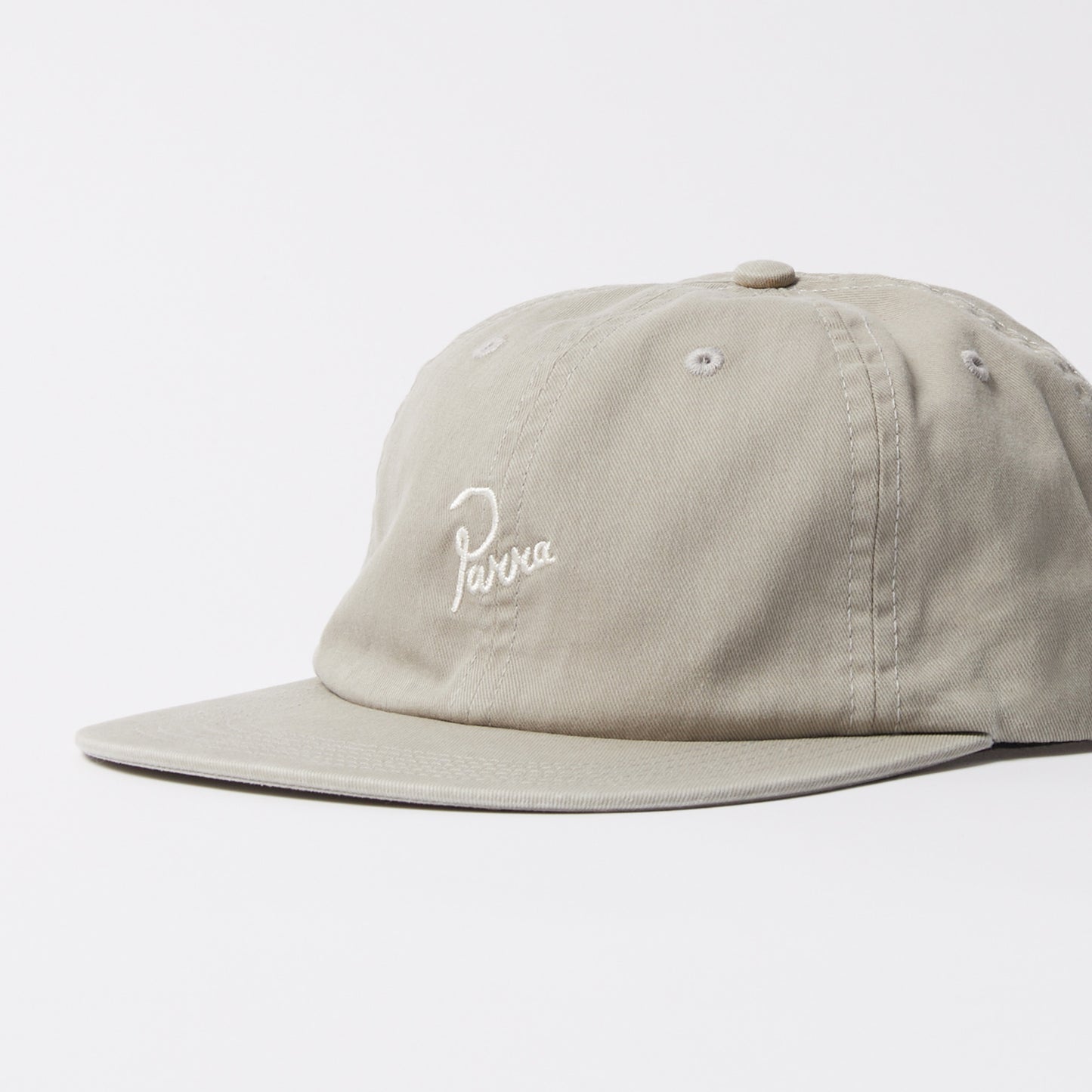 Signature 6 Panel Hat - Grey