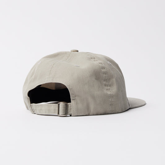 Signature 6 Panel Hat - Grey