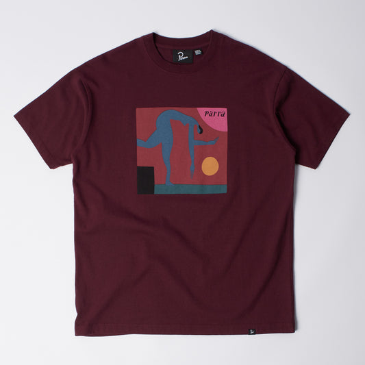 Tripped Up T-Shirt - Dark Red