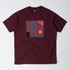 Tripped Up T-Shirt - Dark Red